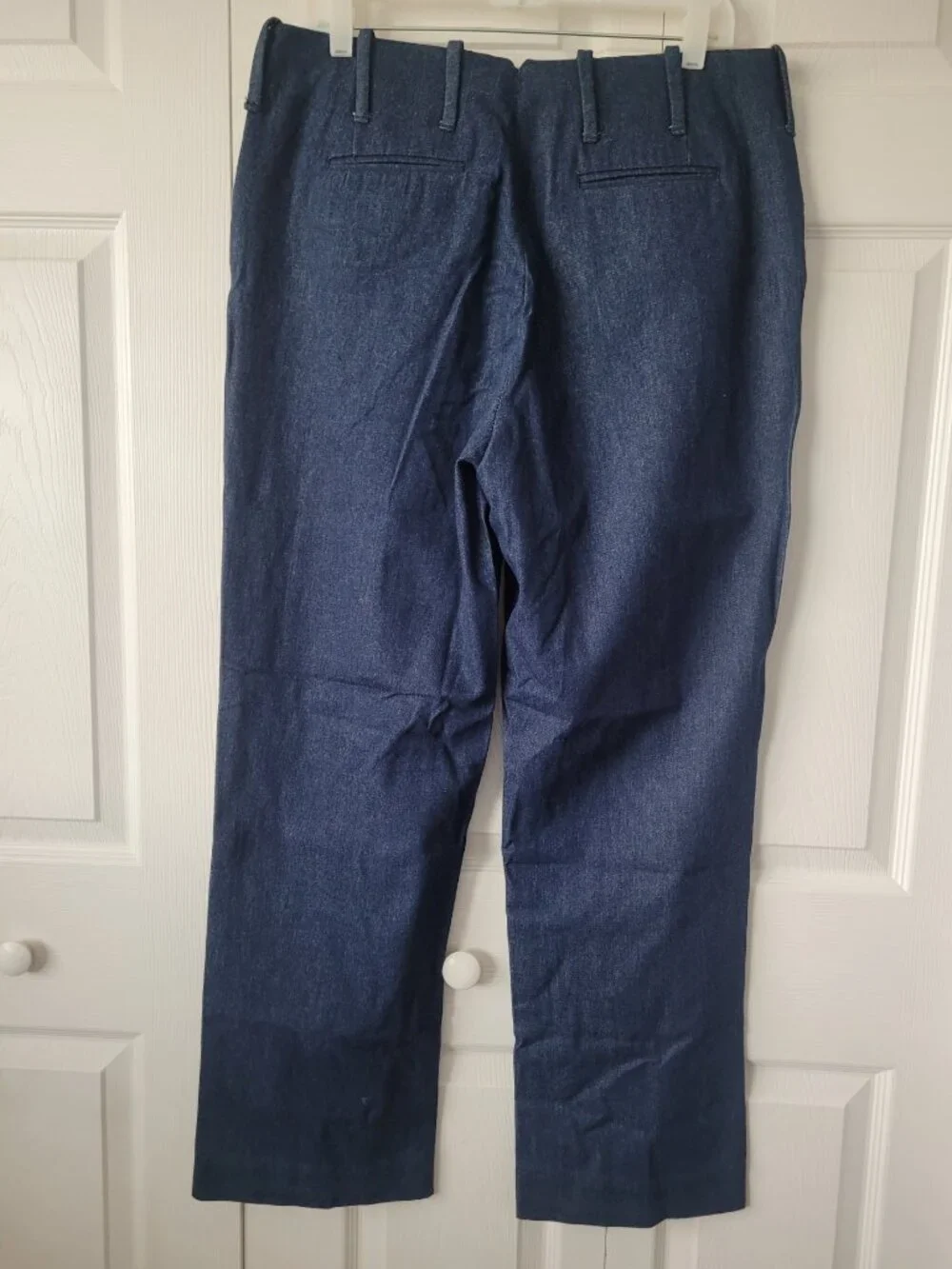 NWT Factor's Trouser in Blue Raw Denim Size 32